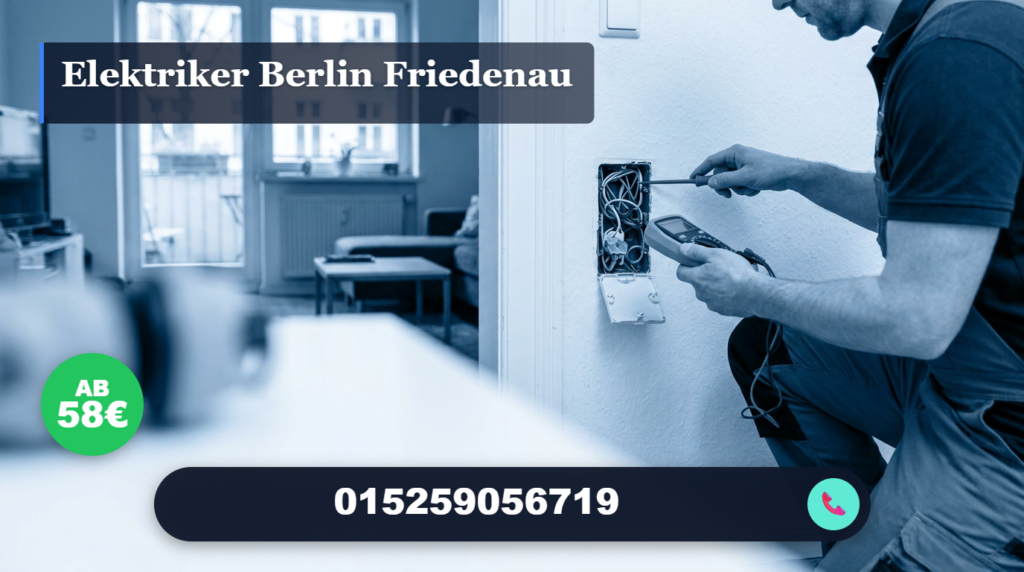 elektriker berlin friedenau