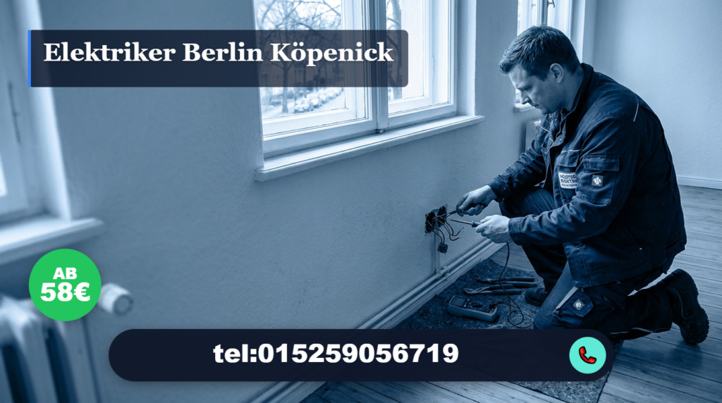 elektriker berlin köpenick
